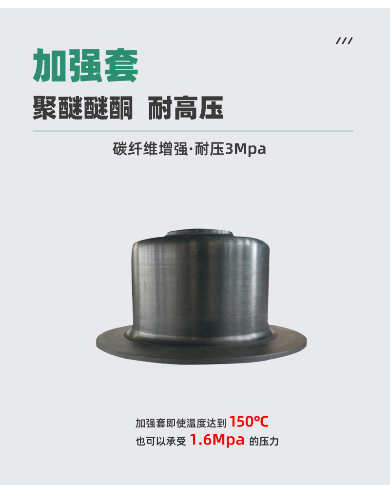 氟塑料自吸磁力泵加強套