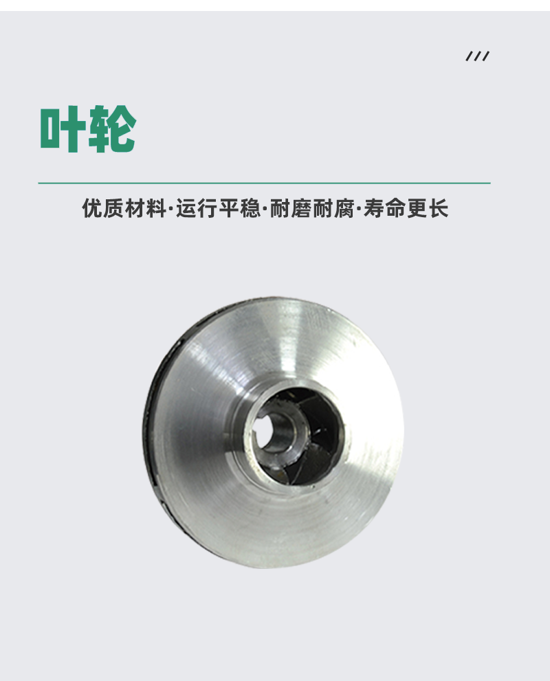臥式管道泵葉輪