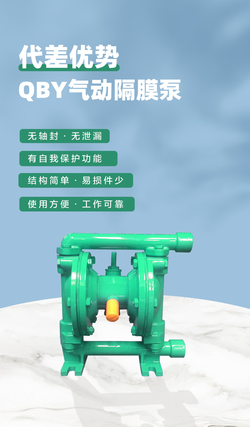 氣動隔膜泵優勢